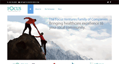 Desktop Screenshot of focusventuresllc.com